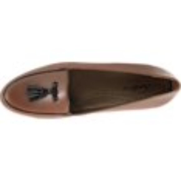 Trotters Leana Leather Flats - Dark Taupe, 12WW - Picture 5 of 9